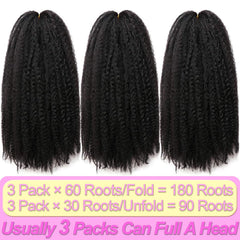 Outernice Marley Twist Hair features no smell for clean styling