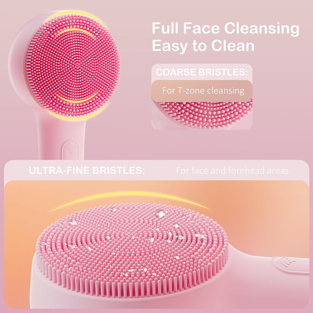 OUTIFUO 3-mode vibration demonstrates versatile cleansing and massage routines.