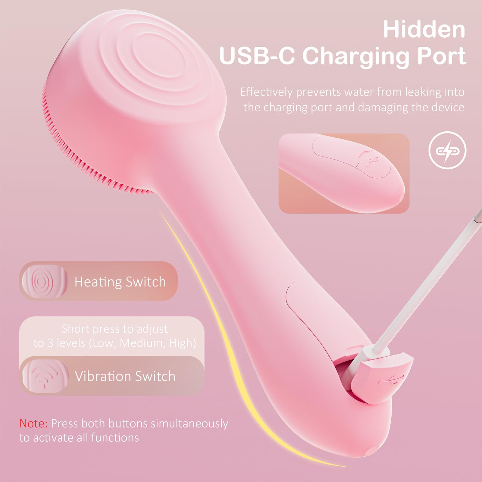 OUTIFUO 60-day battery life supports extended travel and routine skincare.