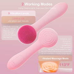OUTIFUO massage and serum absorption view highlights warming massage aiding product uptake.