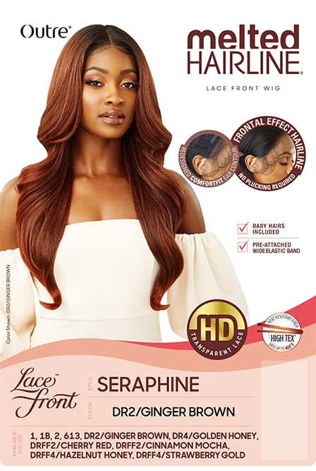 Outre Seraphine 1B density view showing fullness and natural fall.