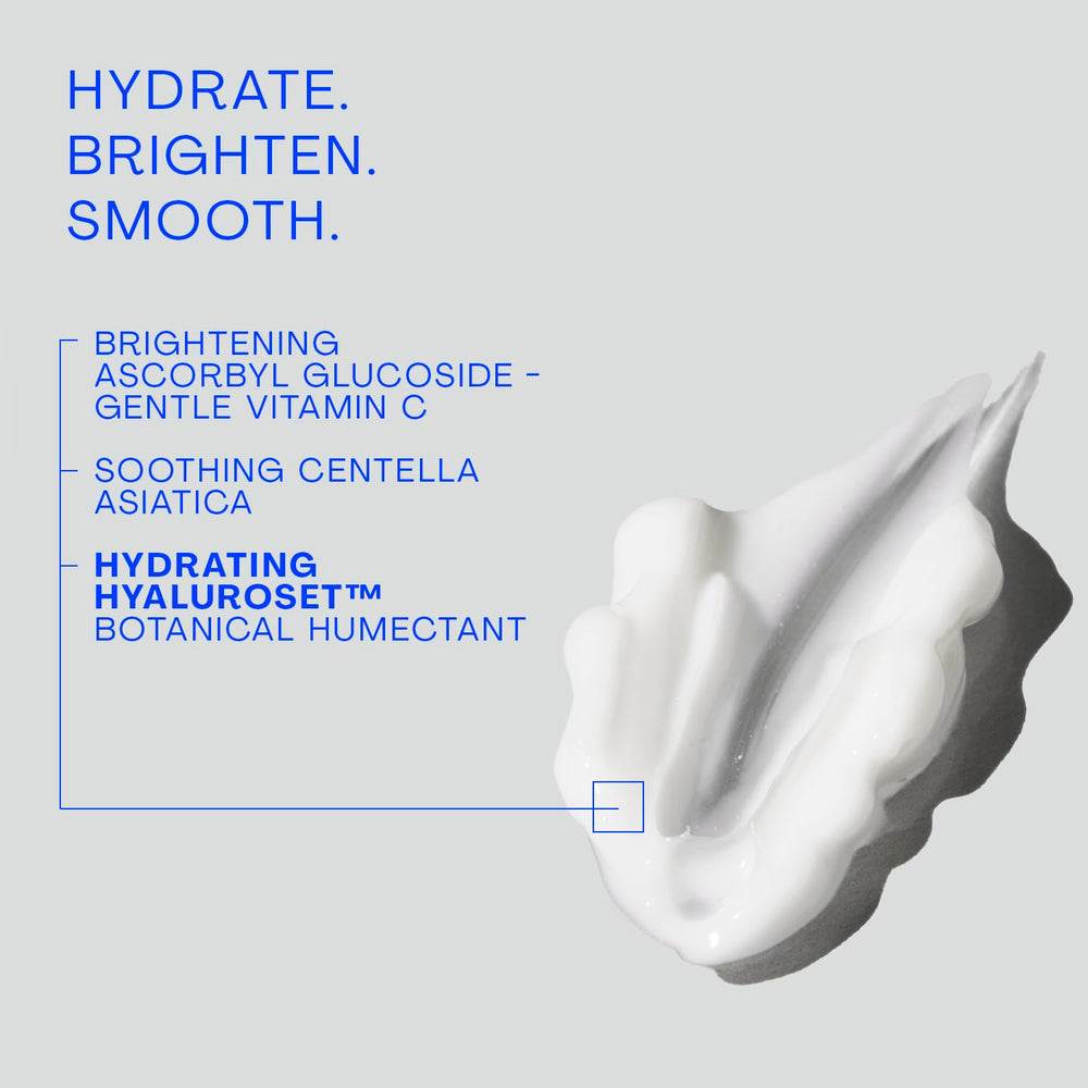 The Outset Vitamin C Smoothing Eye Cream daily routine image suggests morning and night use.