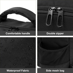 OUUTMEE barber supplies bag backpack durable nylon construction resists wear on busy days.