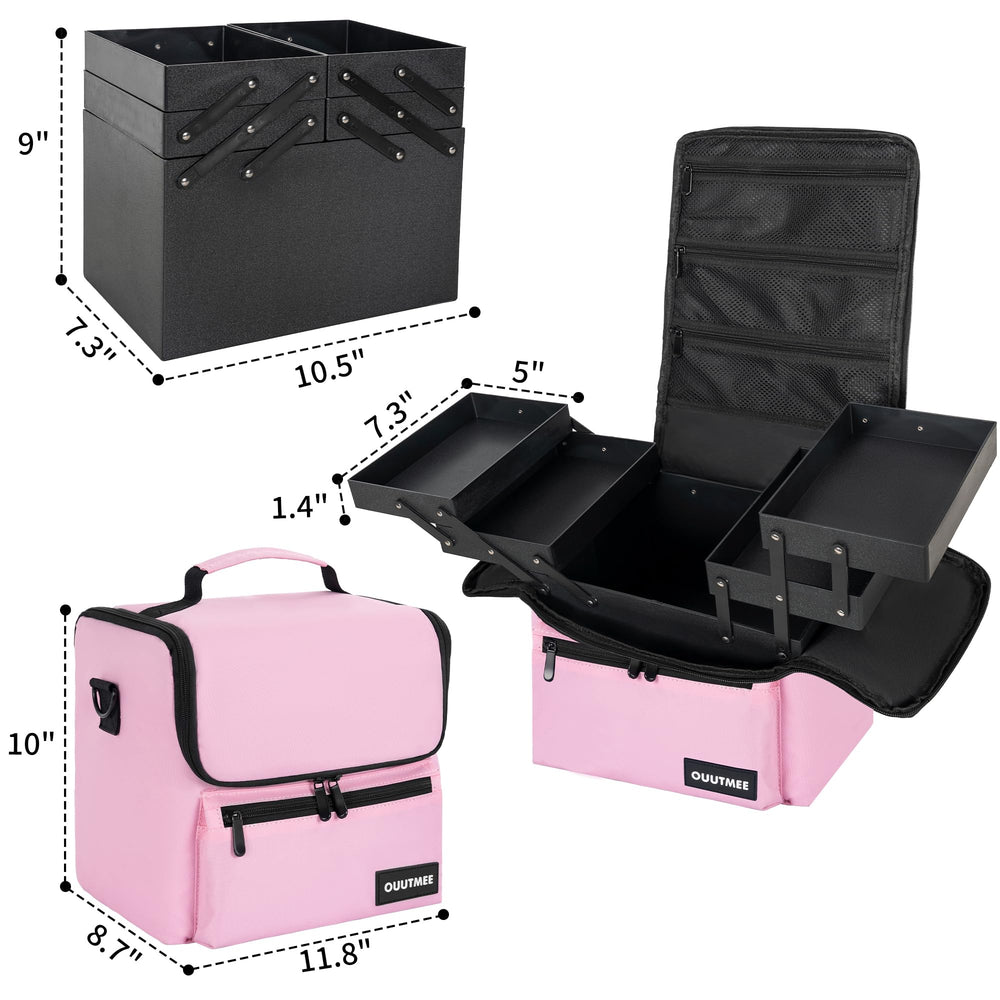 OUUTMEE four-tier divider system keeps tools organized.