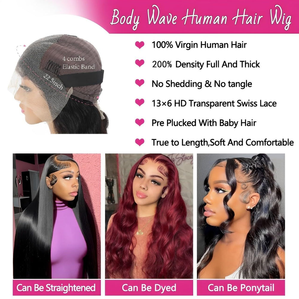 oveflect virgin human hair body wave close-up shows dyed-ready versatility.