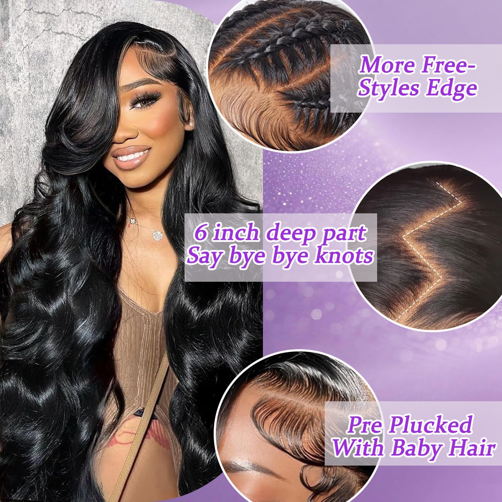 OVEOOZ 200% density fullness delivers bold, glamorous volume without heaviness.