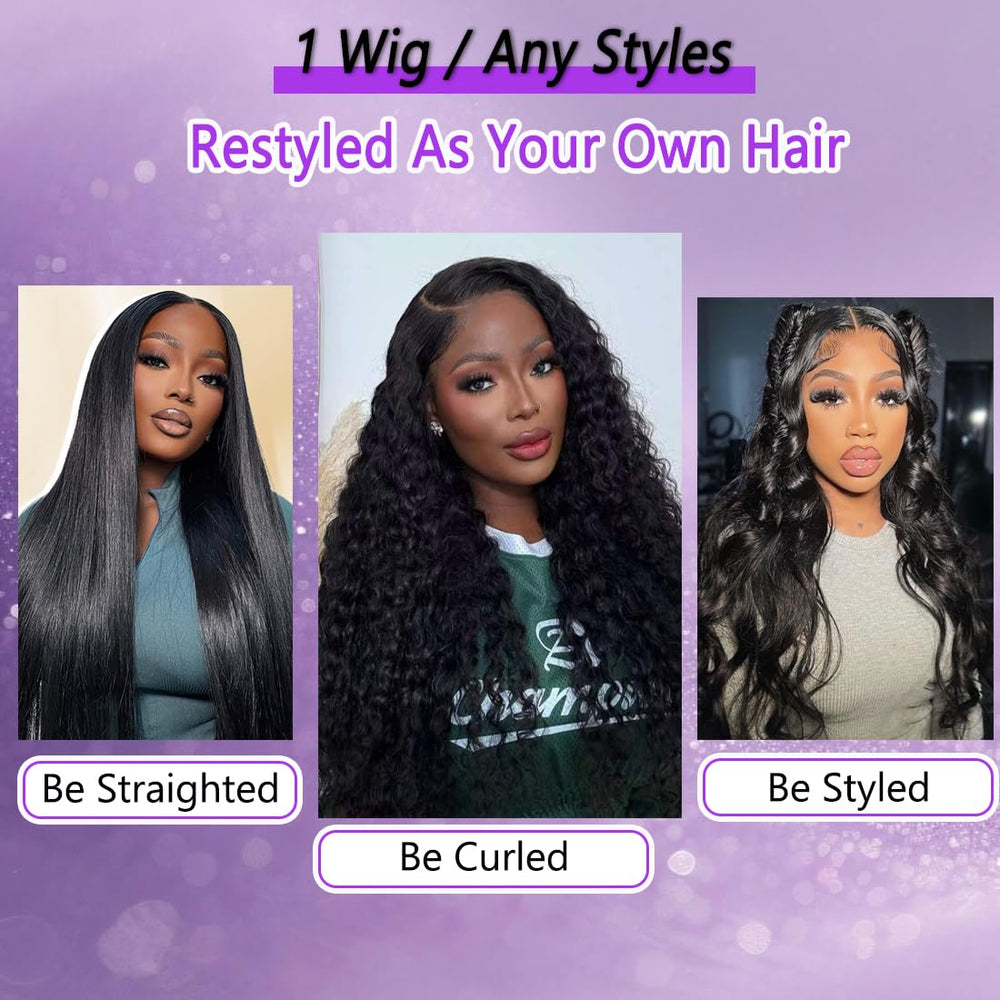 OVEOOZ baby hairs frame the face with soft, natural edges.