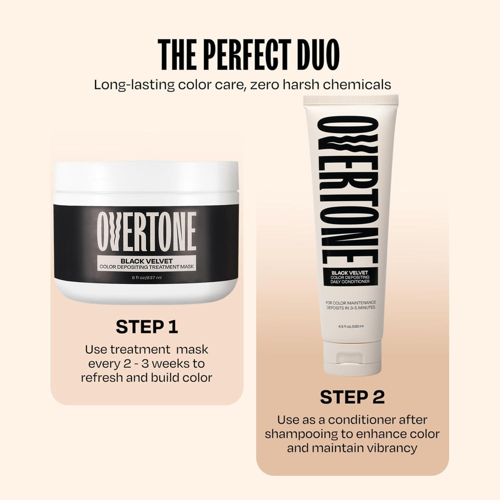 Overtone timer emphasizes quick color deposition regimen