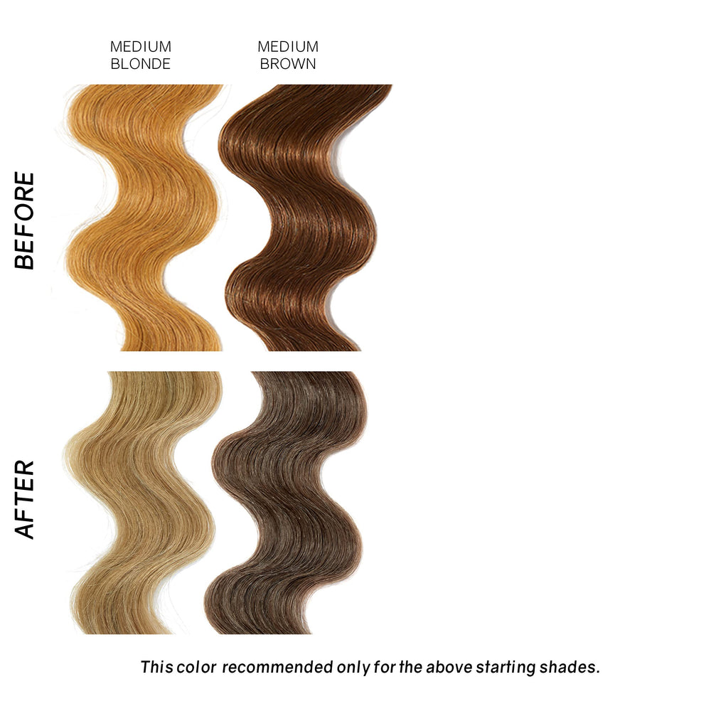 oVertone Blue Toning Conditioner close-up of nourishing shea and coconut oils