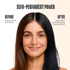 Overtone color-depositing mask cream texture ready for use