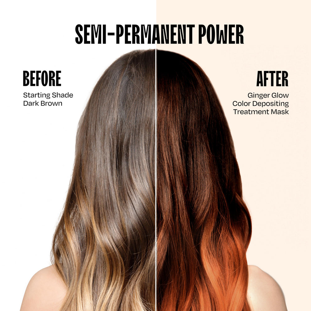 overtone color-depositing mask ginger glow tub ready for application