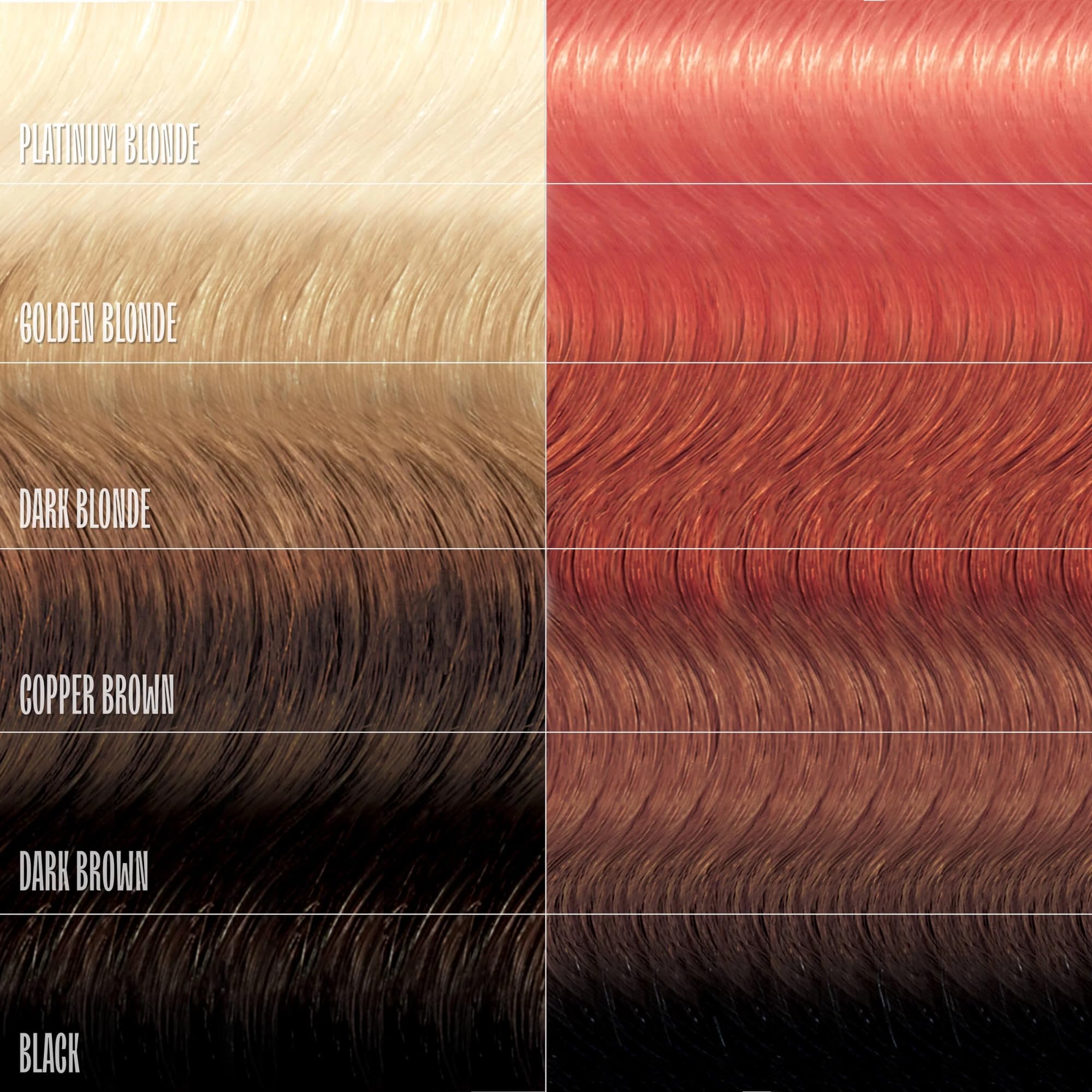 Overtone Desert Rose hair swatches before show base color readiness for pastel or vibrant results