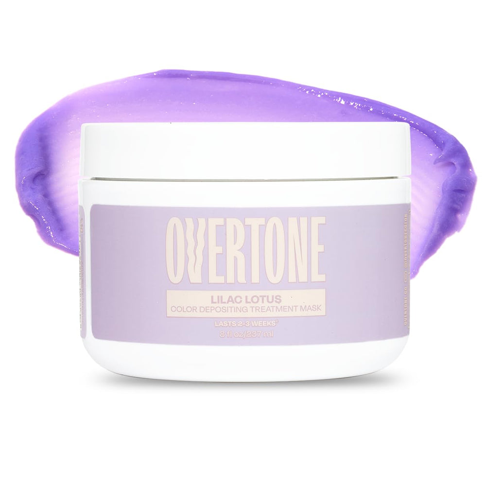 Overtone Lilac Lotus bottle pour for easy at-home color application