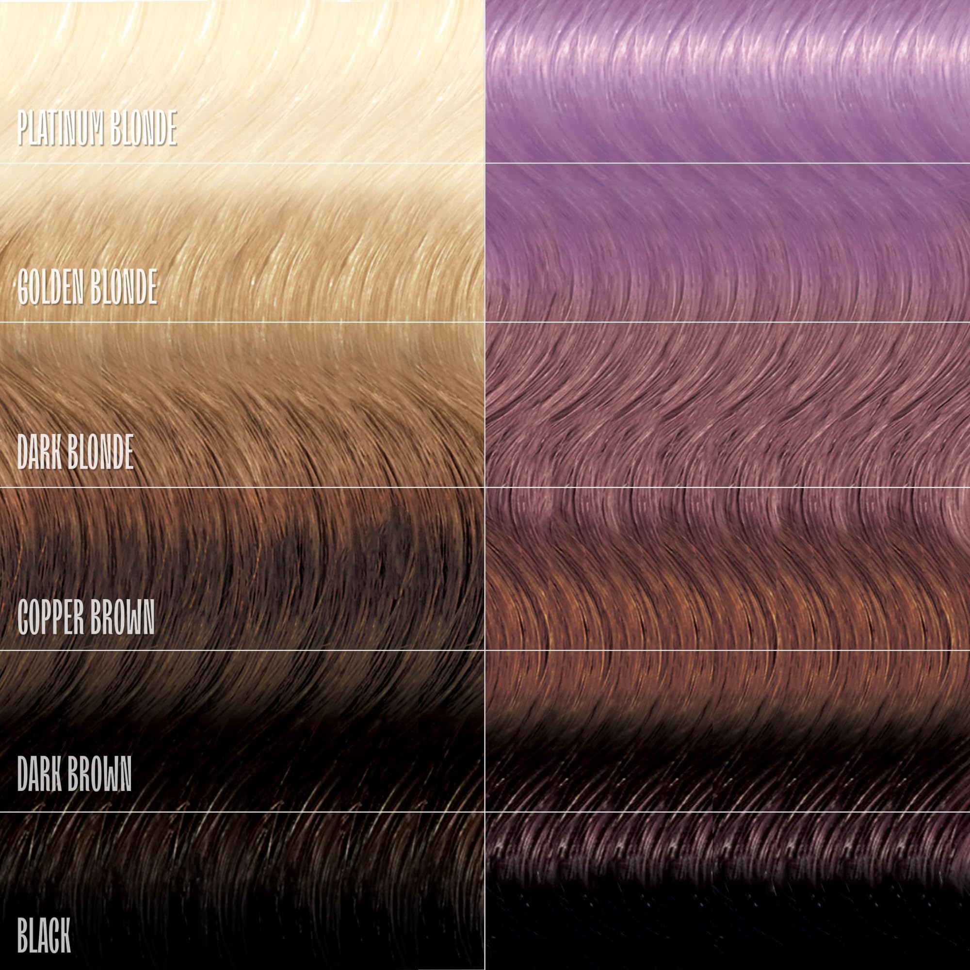 Close-up of Lilac Lotus color result on hair with subtle shine