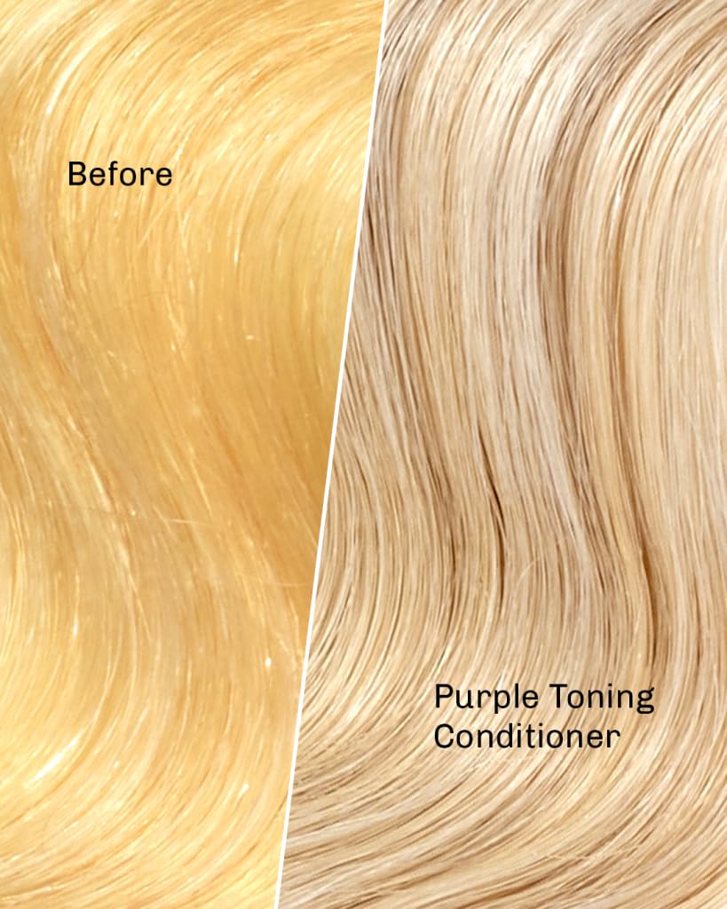 overtone Purple Toning Conditioner ingredients avocado coconut shea hydrate and nourish hair