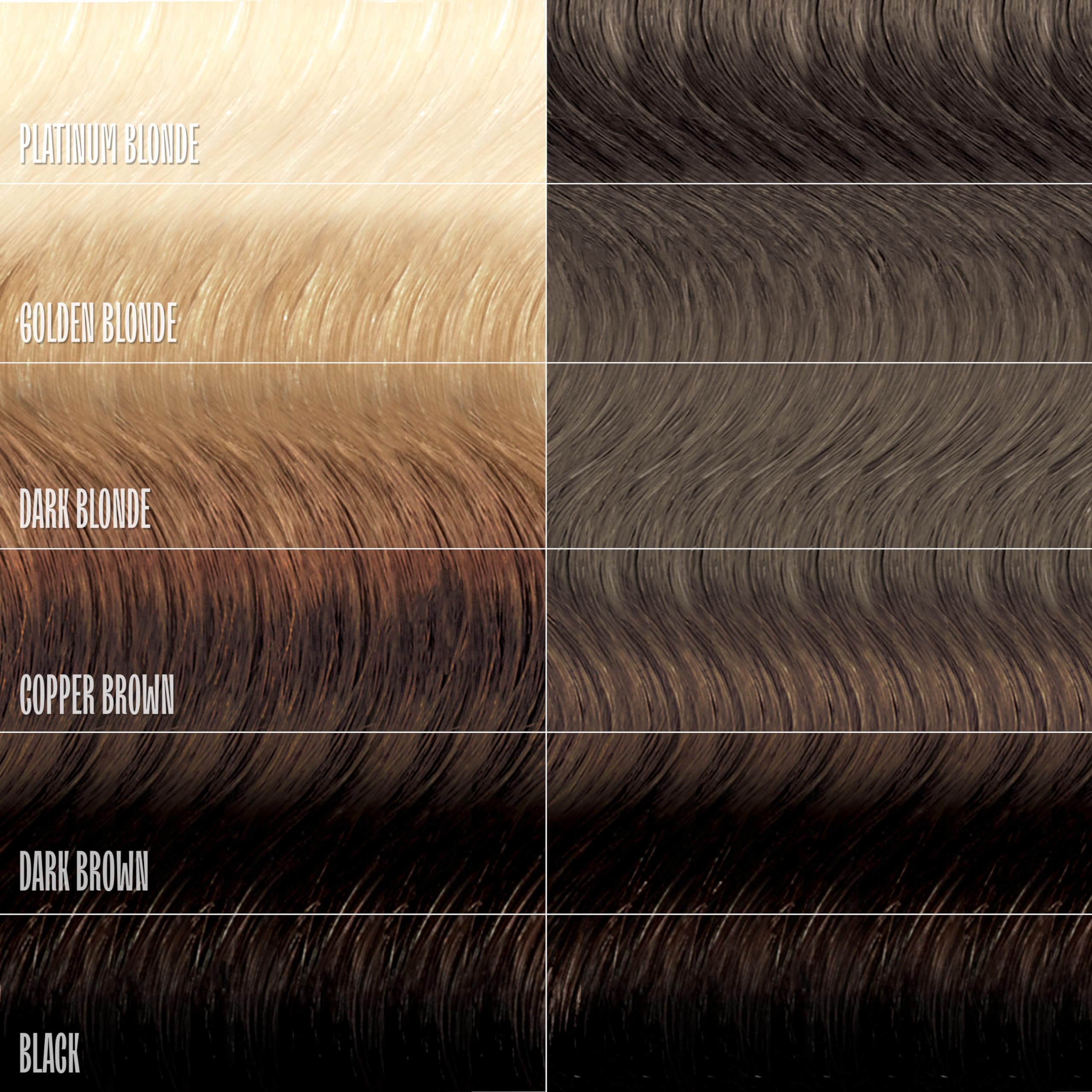 Before and after look using oVertone Stormy Sterling for color transformation.