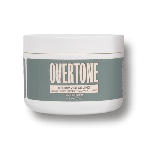 Hair tone shot with oVertone Stormy Sterling for a silver shade glow.