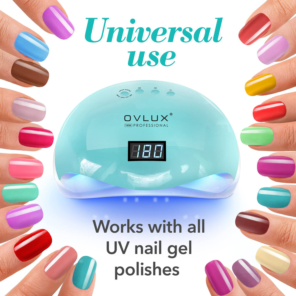 OVLux auto-sensor enables hands-free operation for convenient startup.