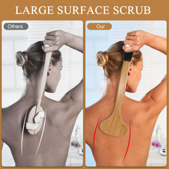 OWIIZI curved-handle design supports comfortable reach during showers.