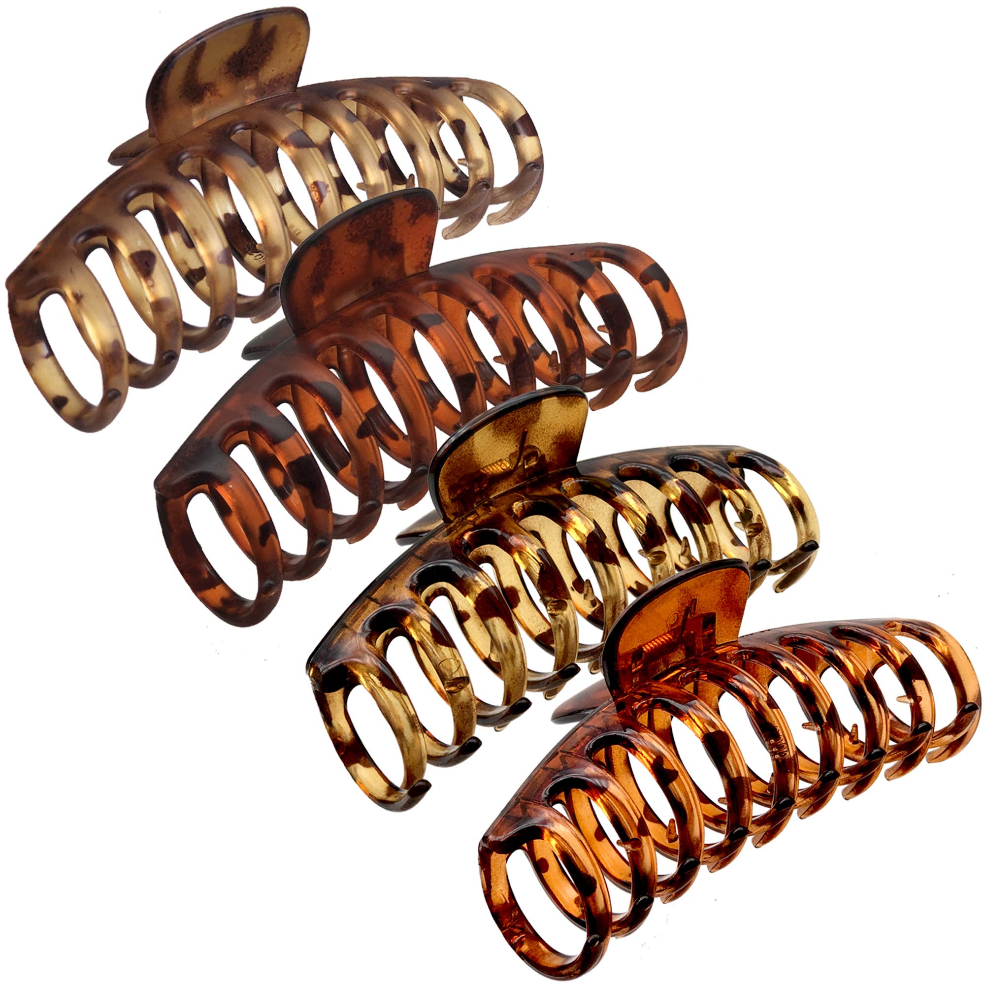 OWIIZI large leopard matte clip close-up highlighting durable finish.