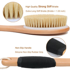 OWIIZI sisal-bristles-natural-fiber-bristles clean deep without harsh scrubbing.