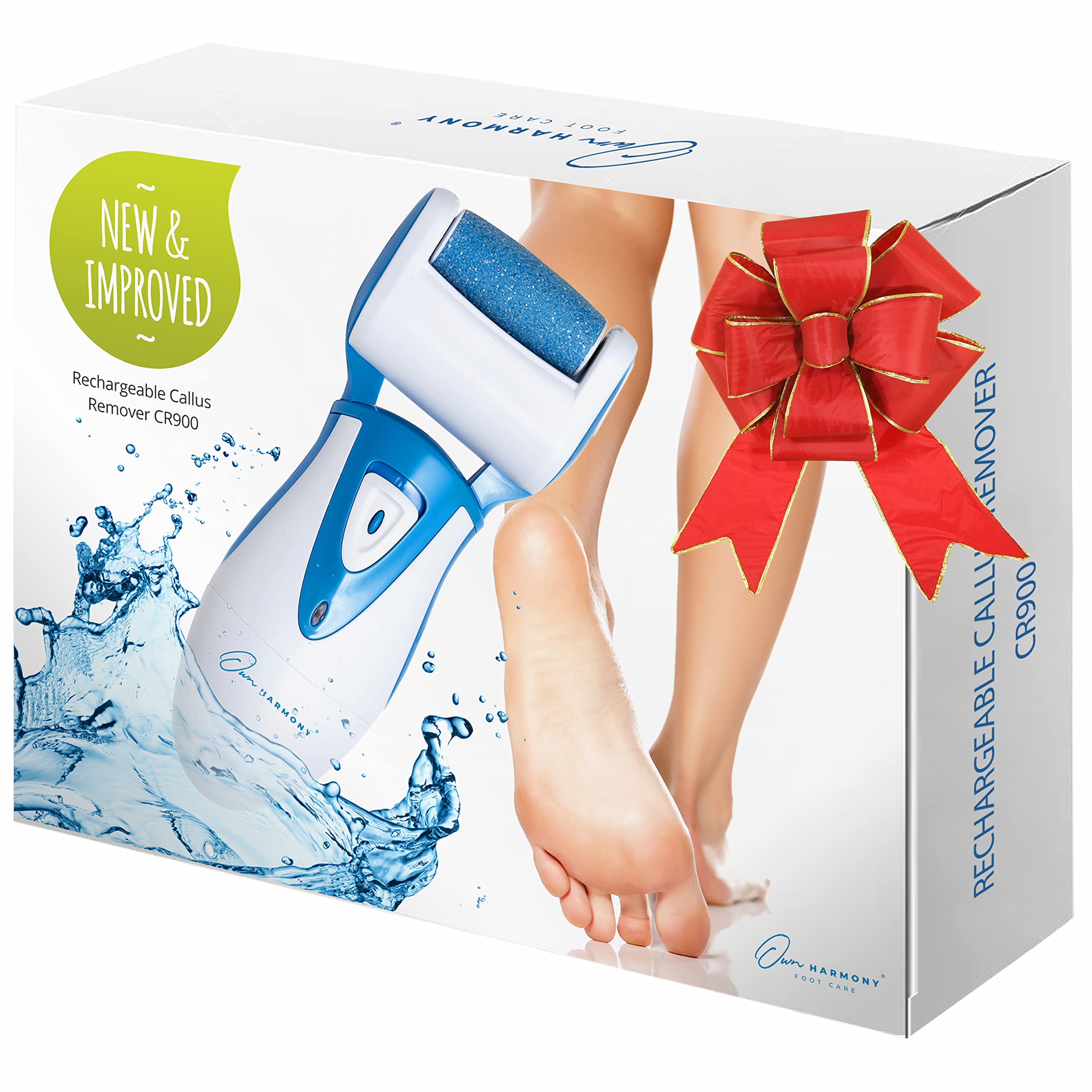 Own Harmony electric callus remover in box, ready for at-home pedicure.
