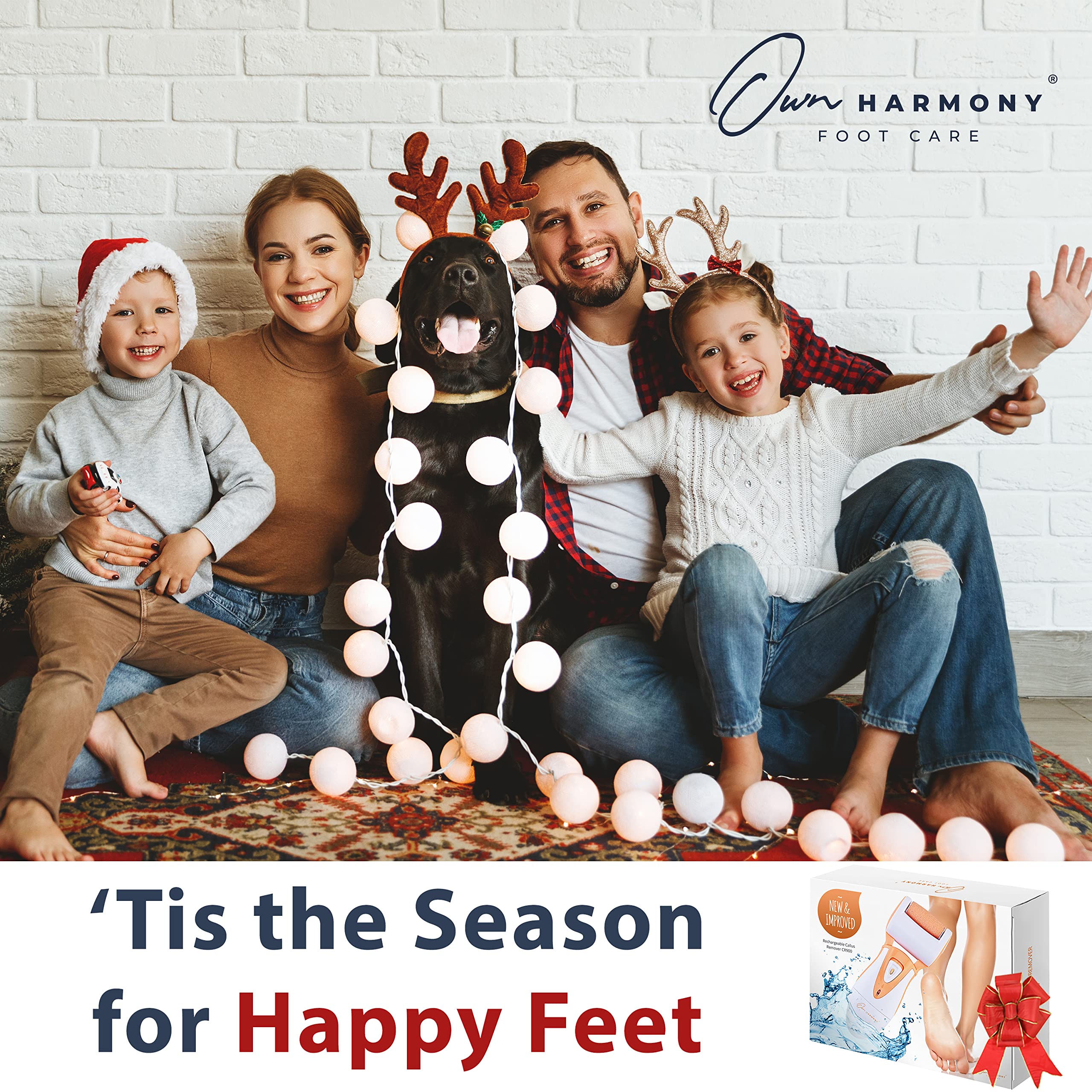 Own Harmony splash-proof foot file for quick, safe rinses.