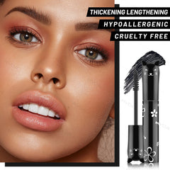 Ownest 6 Colors Mascara Set waterproof formula stays put through workouts or sweat