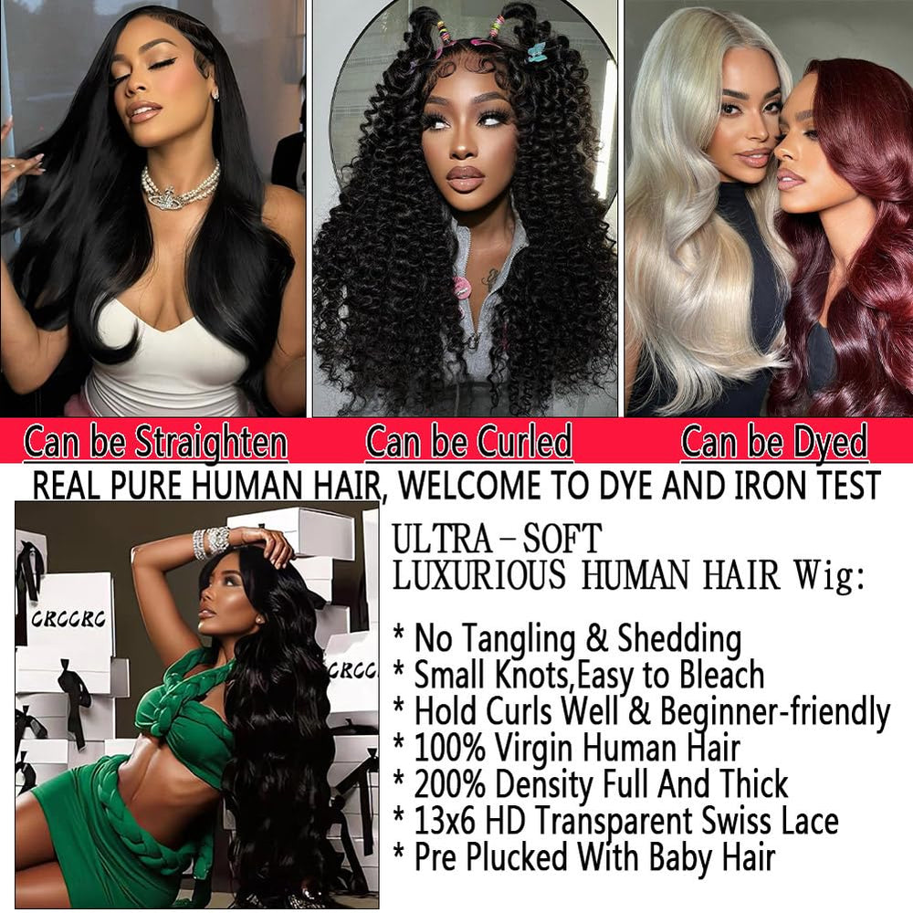 OWNROSE pre-plucked hairline wig creates a natural front with baby hairs.