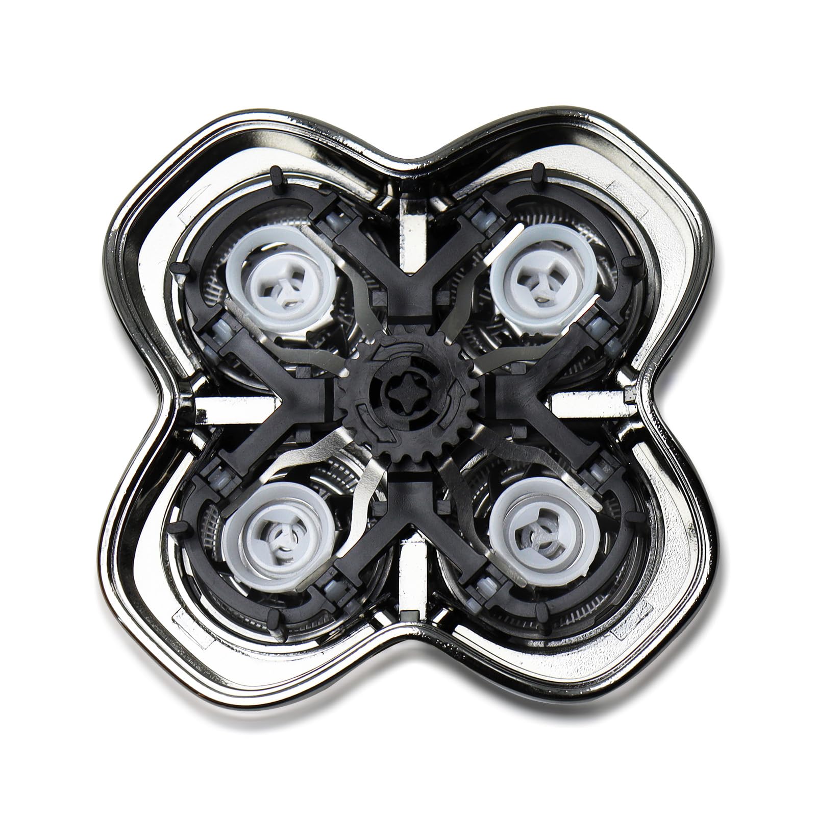 OXSITO Pro 4 replacement head packaging includes a cleaning brush for easy maintenance.