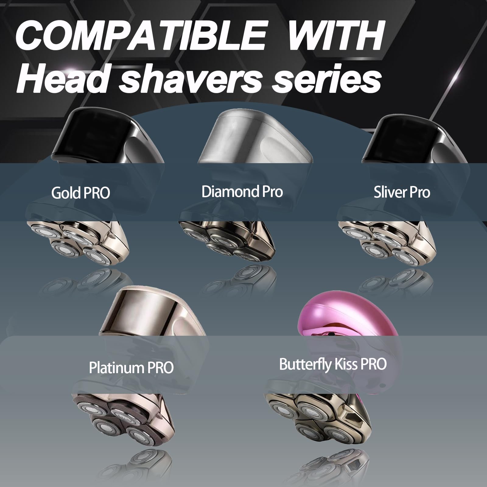 OXSITO Pro 4 wet/dry use accommodates foam or gel for convenient grooming in any shower setting.
