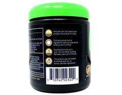 Oxy pack beside a ruler showing size and quantity convenience benefit