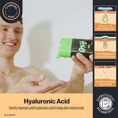 Oxy used on back and shoulders in shower to reduce body breakouts