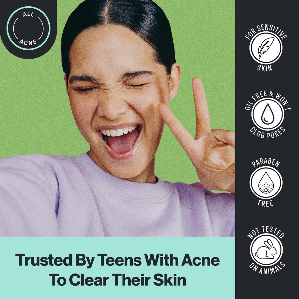 Oxy Fermented Mushroom extract on the face indicates gentle repair.