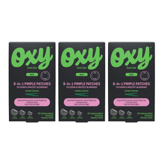 Oxy front packaging showing product and count for quick identification