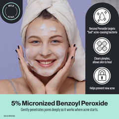 Oxy pad texture close-up demonstrating gentle exfoliation benefits