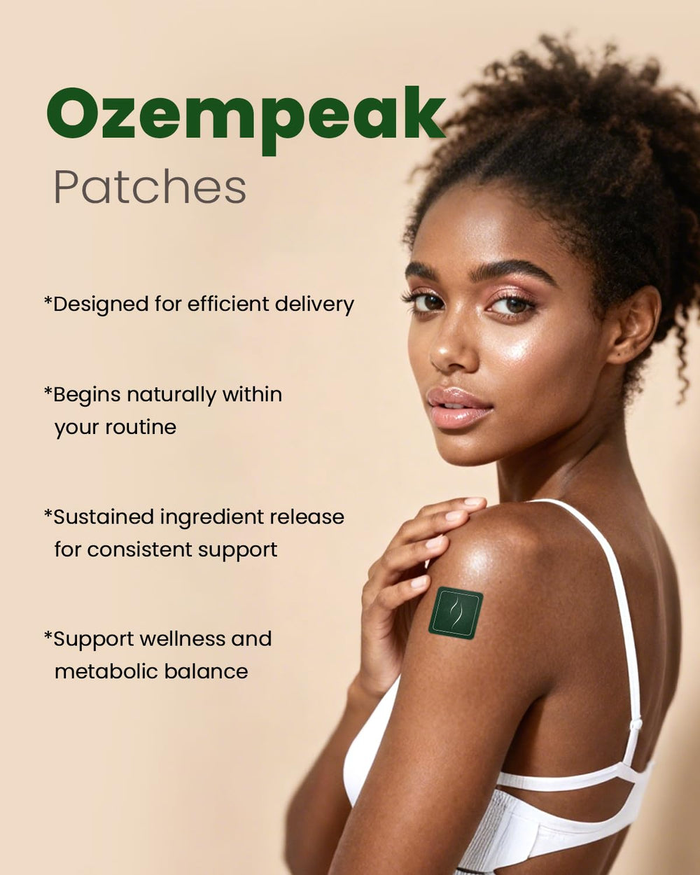 Ozempeak patch 90-patch box supports consistent daily habit