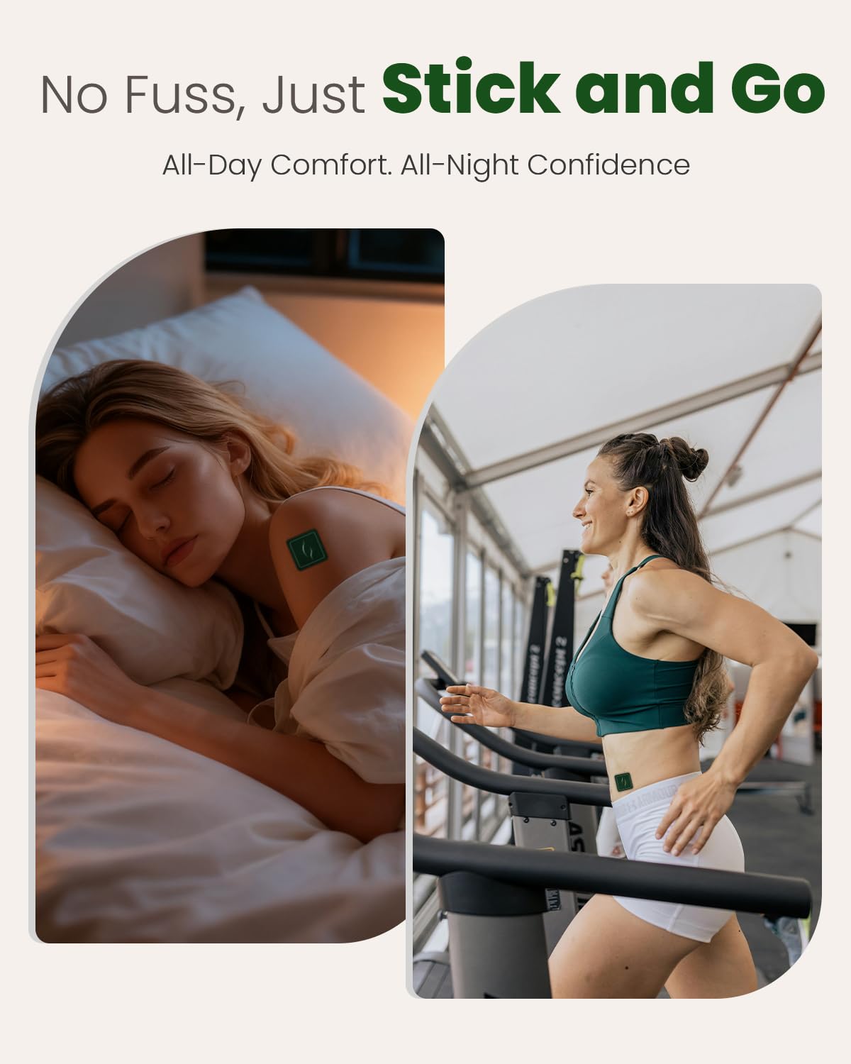 Ozempeak patch berberine-glp1 discreet wear under clothing for all-day comfort