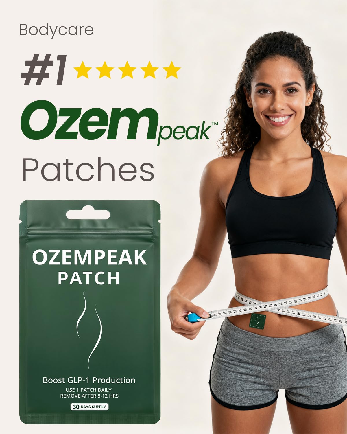 Ozempeak patch at night wear promotes seamless overnight comfort