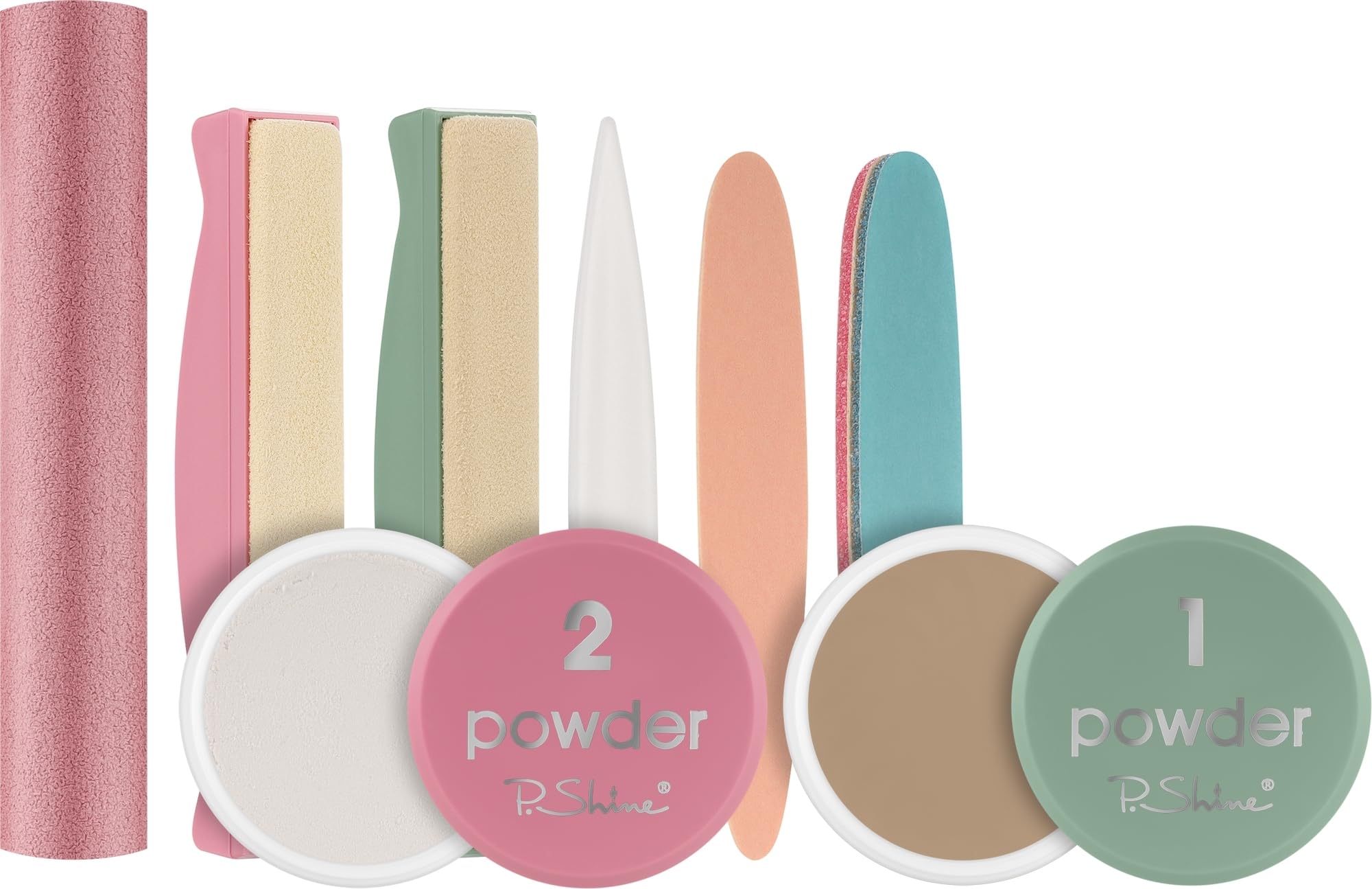 P-Shine Japanese Manicure Kit nail-care setup for salon-grade results at home.