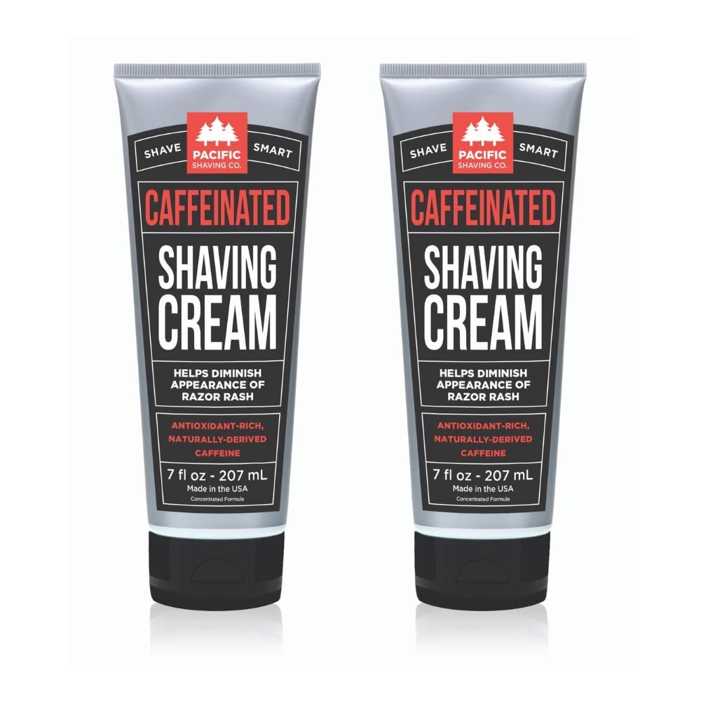 Pacific Shaving Company caffeinated shaving cream lather closeup for a smooth shave