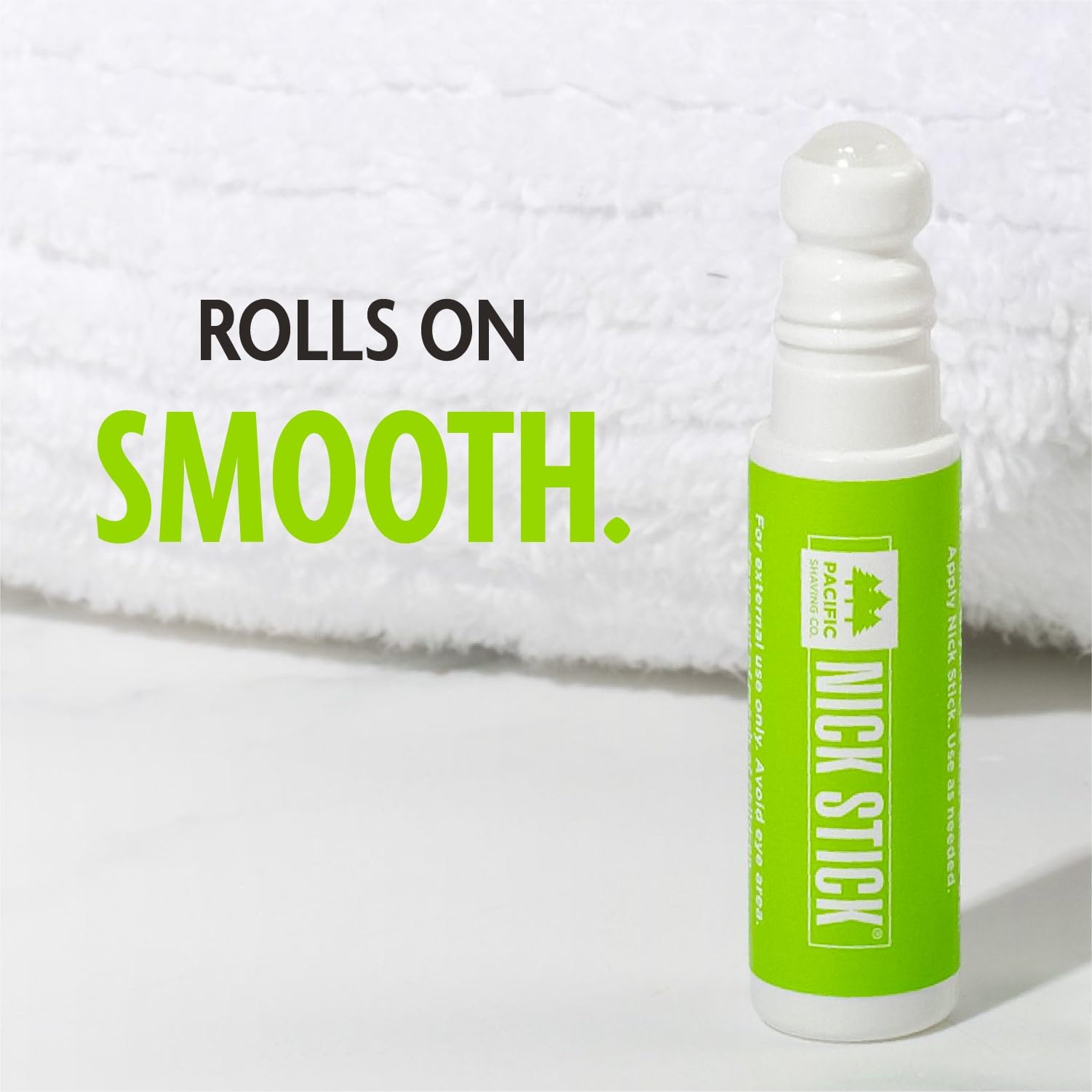 Pacific Shaving Nick Stick uses aloe vera and witch hazel to calm skin.