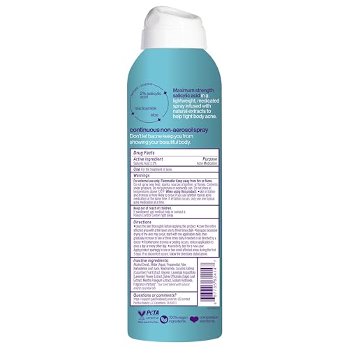 Pacifica Bacne Warrior 2-percent-salicylic-acid label highlights pore-clearing action.