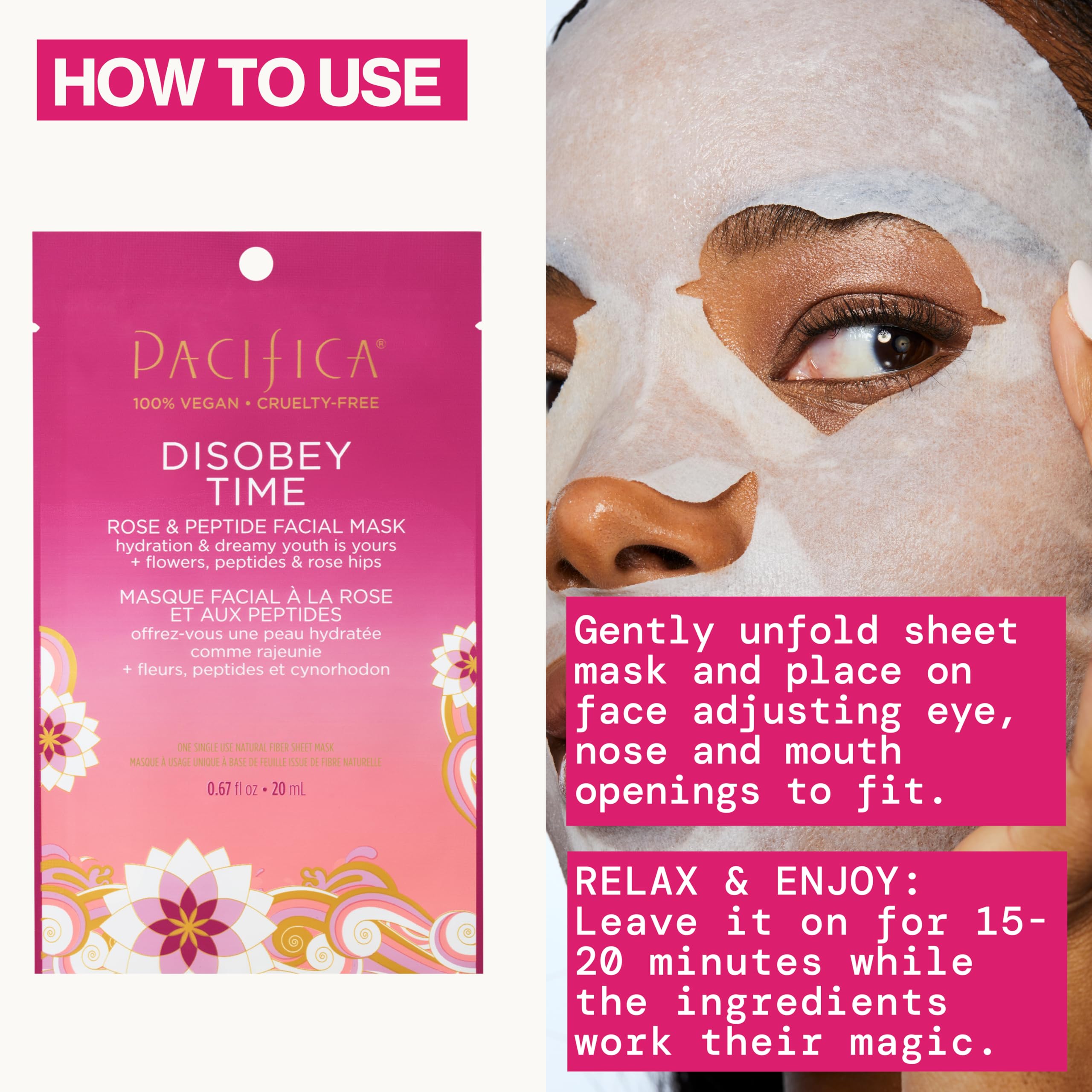 Pacifica Disobey Time chamomile-calendula soothe redness and irritation