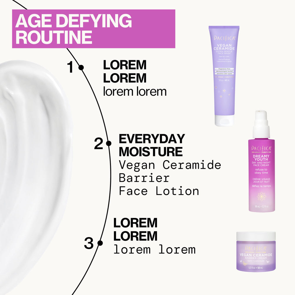 Pacifica Dreamy Youth Face Cream product shot for night routine use.