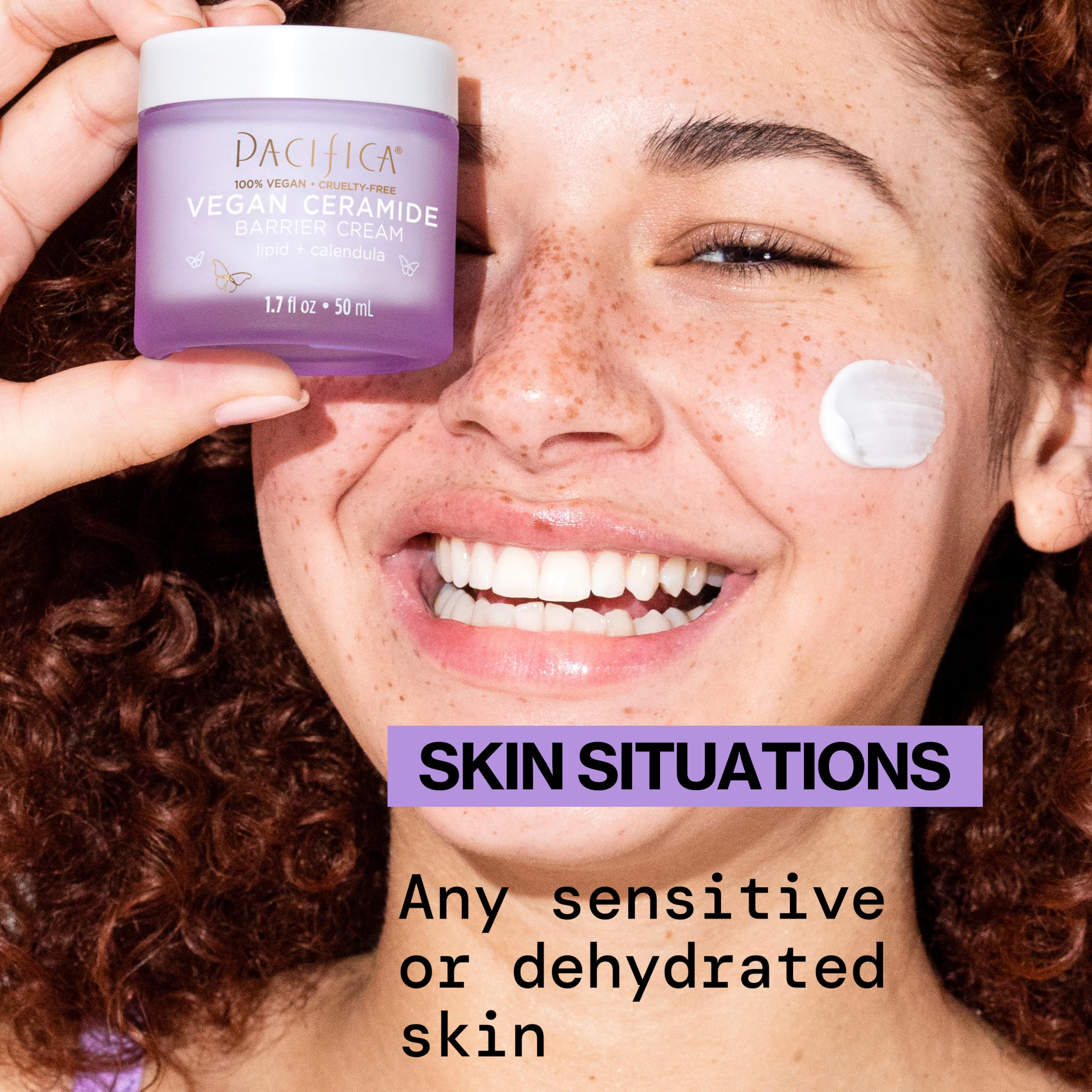 Pacifica Face Cream aloe vera calendula image conveys soothing botanicals