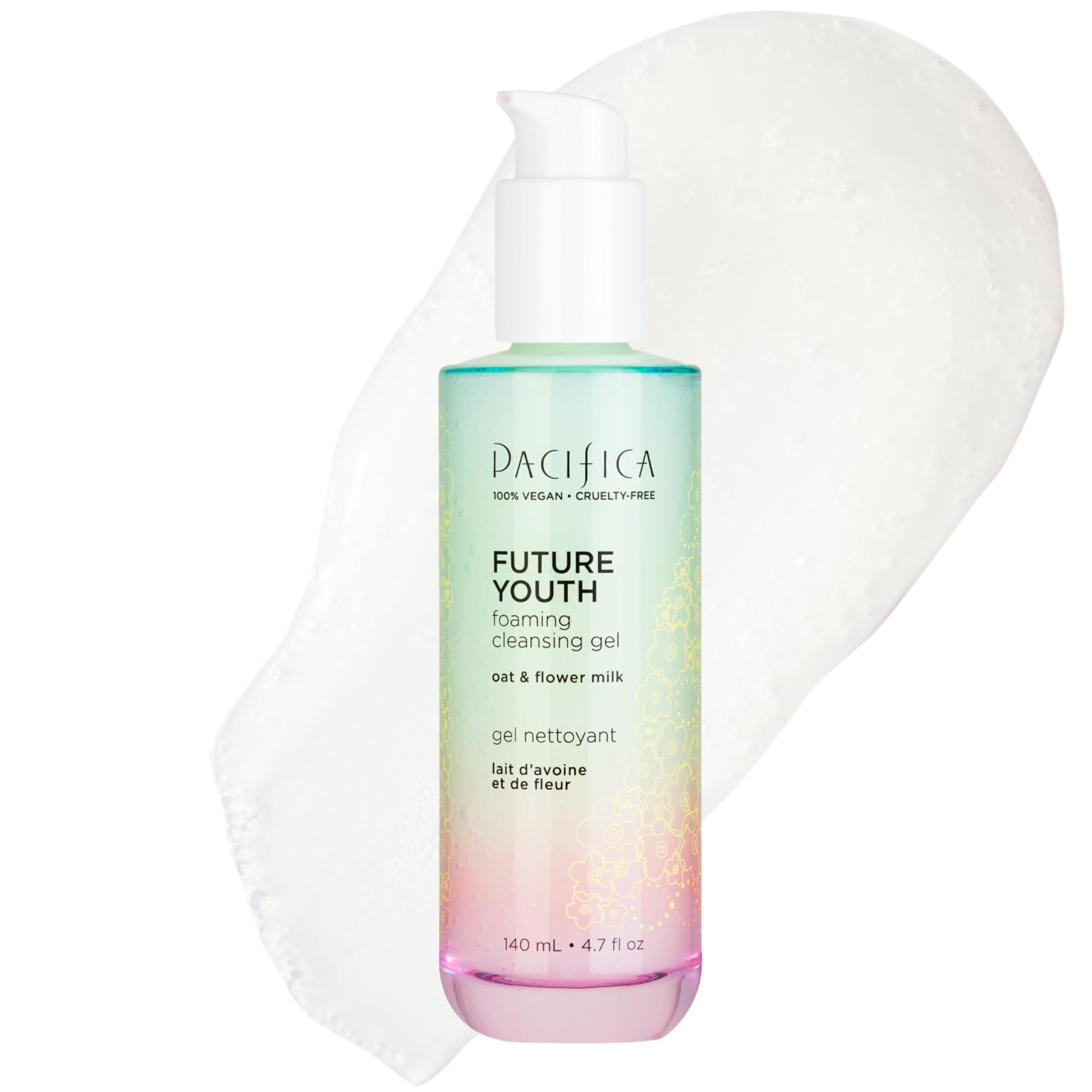 Pacifica Future Youth Foaming Face Wash bottle for daily cleansing and hydration