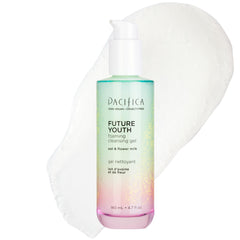 Pacifica Future Youth Foaming Face Wash bottle for daily cleansing and hydration