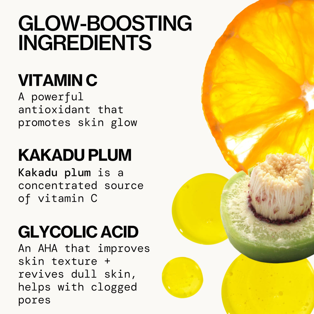 Pacifica Glow Baby Brightening Body Wash offers aloe hydration in daily cleansing.