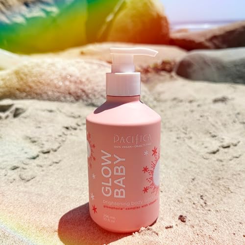 Pacifica Glow Baby Brightening Body Wash Glowphoria Complex provides gentle exfoliation.